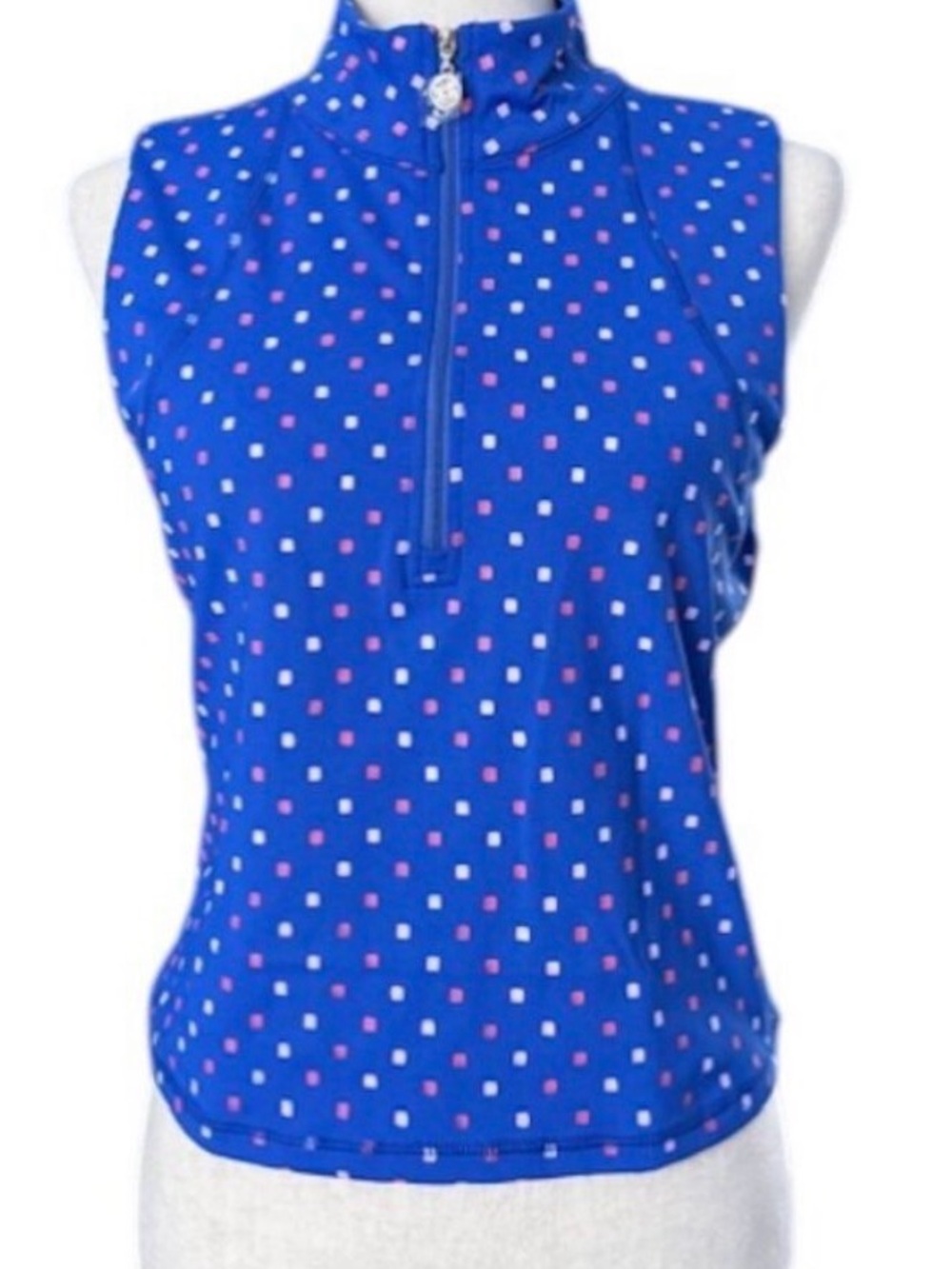NWT Lilly Pulitzer Luxletic Callie Half Zip Top - Picture 6 of 6